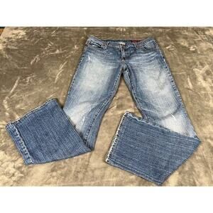 Blue 2 Jeans Women's 31 Blue Medium Wash Boot Cut Jeans